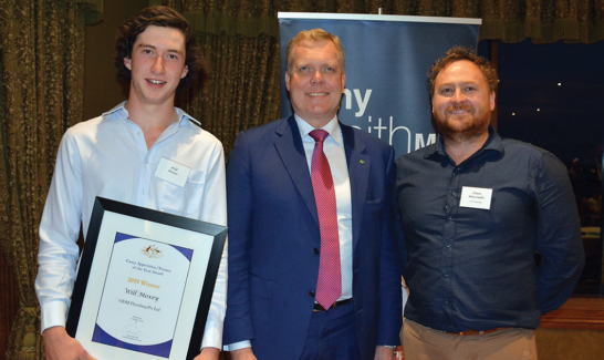 Local lad recognised