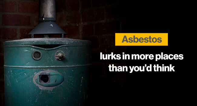 Did you know 1 in 3 Australian homes contain asbestos?