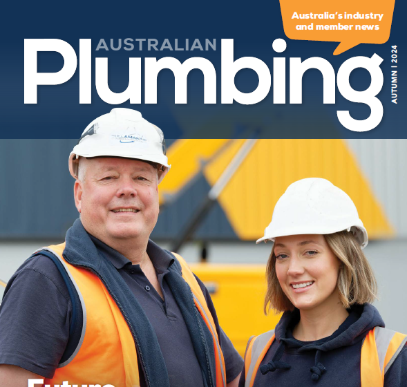 President’s welcome to the Autumn edition of Australian Plumbing