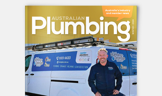 Welcome to the Winter edition of Australian Plumbing