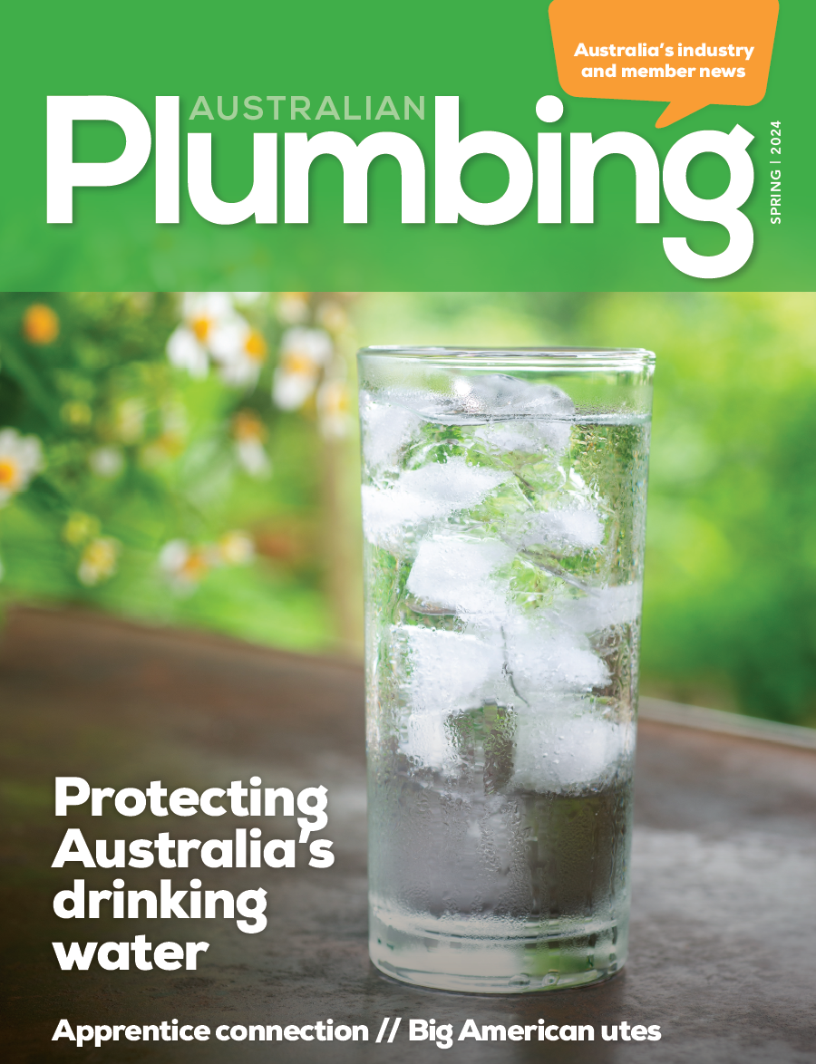 Welcome to the Spring edition of Australian Plumbing