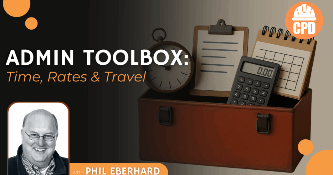 Admin Toolbox: Time, Rates & Travel