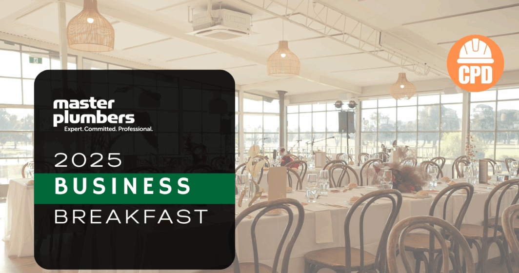 Master Plumbers Business Breakfast