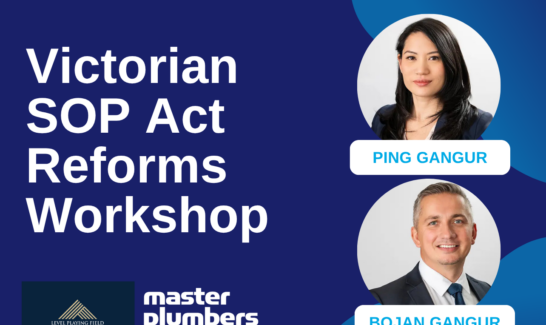 Victorian SOP Act Reforms Workshop